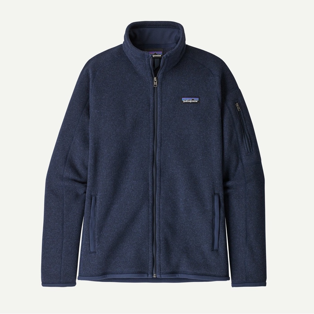 Patagonia Women's Better Sweater Fleece Jacket Large “New Navy”